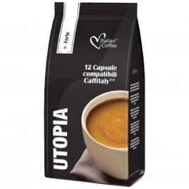 Set 12 capsule cafea Utopia compatibile Cafissimo/Beanz/Caffitaly, Italian Coffee