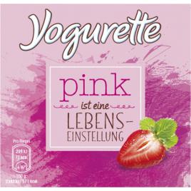 Set 4 batoane Yogurette de ciocolata cu crema de iaurt si capsuni, Ferrero, 50g, Ferrero