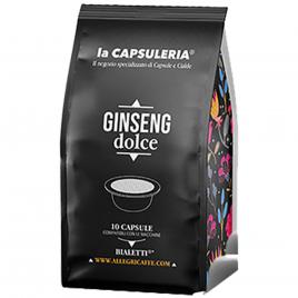 Set 80 capsule Ginseng dulce, compatibile Bialetti, La Capsuleria