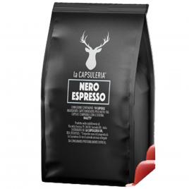 Set 80 capsule cafea Nero Espresso, compatibile Bialetti, La Capsuleria