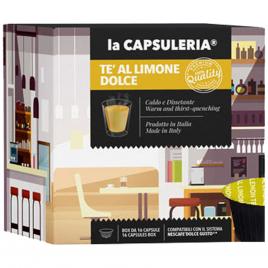 Set 96 capsule Ceai de Lamaie, compatibile Nescafe Dolce Gusto, La Capsuleria