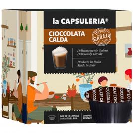 Set 96 capsule Ciocolata Calda, compatibile Dolce Gusto, La Capsuleria