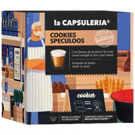 Set 96 capsule Coockies Speculoos, compatibile Nescafe Dolce Gusto, La Capsuleria