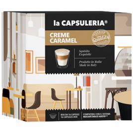 Set 96 capsule Creme Caramel compatibile Nescafe Dolce Gusto, La Capsuleria