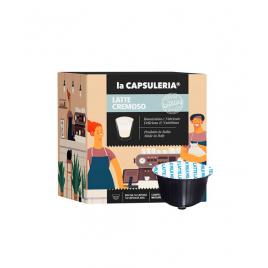 Set 96 capsule Lapte, compatibile Nescafe Dolce Gusto, La Capsuleria