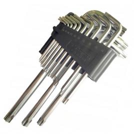 Chei torx lungi balpoint t10-t70mm 13 buc richmann