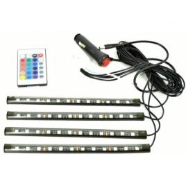 Lumini UnderCar LED - RGB pentru interior sau exterior cu telecomanda - 22cm