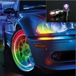 Set 2 buc. Capace Valva cu LED RGB senzor de lumina si miscare