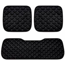 Set 3 huse pentru sezut scaune auto culoare neagra