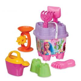 Set accesorii pentru joaca in nisip Barbie