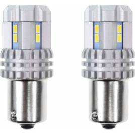 Set becuri auto cu LED CANBUS P21 R5W/R10W 22 SMD Alb 12V/24V