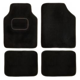 Set de covorase universale din mocheta culoare neagra 4CARS