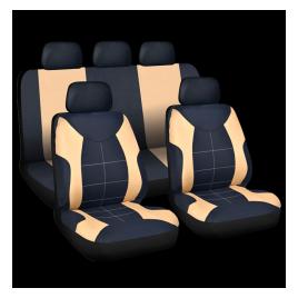 Set huse scaun auto ieftine Universale 9 piese model ELEGANCE