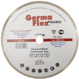 Disc diamantat placi ceramice taiere umeda 230 mm 22.2 mm