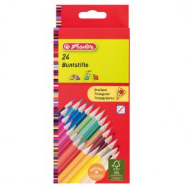 Creioane color triunghiular 1/1 set 24