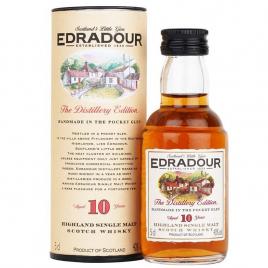 Edradour 10 ani, whisky 0.05l