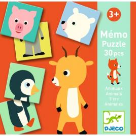 Joc memo animo puzzle djeco