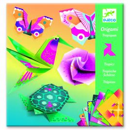 Origami djeco animale si flori exotice
