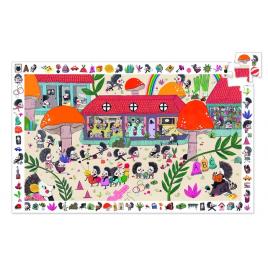 Puzzle observatie djeco scoala prietenilor arici