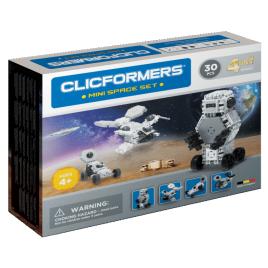 Set de construit clicformers-mini spatiu 30 piese