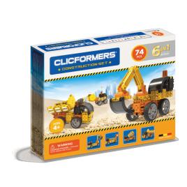 Set de construit clicformers-santier 74 piese