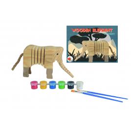 Set de pictat egmont elefant din lemn