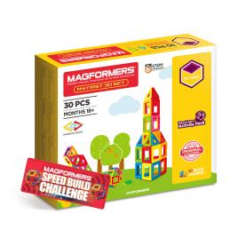 Set magnetic de construit- set de baza magformers 30 piese