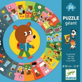 Puzzle cicular djeco ziua