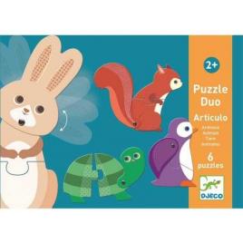 Puzzle duo mobil animale djeco