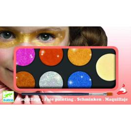 Culori make-up non alergice djeco metalic