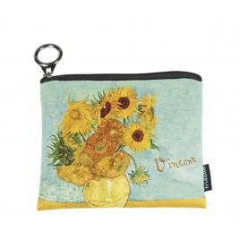 Portmoneu textil van gogh sunflowers