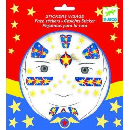 Stickere pentru fata djeco super erou