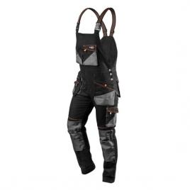 Pantaloni de lucru cu pieptar salopeta slim fit model hd marimea s 48 neo