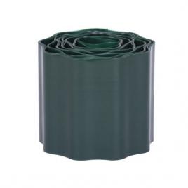 Bordura gazon din plastic verde 9 m x 120 mm strend pro