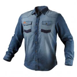 Camasa pentru lucru de blugi model denim marimea xxl 56 neo