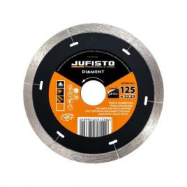 Disc diamantat continuu subtire 125x1.4 mm jufisto