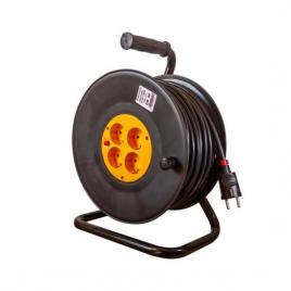 Prelungitor electric industrial pe tambur 3x1.5 mm   ip20 25 m gelux