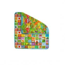 Covor joaca copii termic interactiv cu 2 fete polietilena multicolor 200x180x0.5 cm