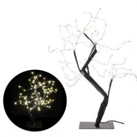 Pom decorativ cu lumini negru 90 led ip44 45 cm