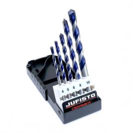 Set 5 burghie pentru ceramica 4-10 mm jufisto