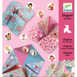 Initiere origami roz djeco