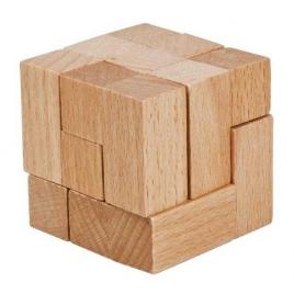 Joc logic iq din lemn i-cube