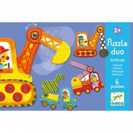 Puzzle duo mobil vehicule