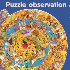 Puzzle observatie djeco - evolutie