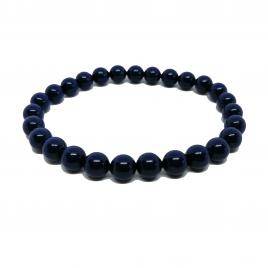 Bratara Traveller's Bijoux cu Perle Dark Lapis de la Swarovski® 6mm