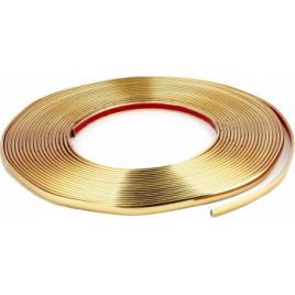 Rola Ornament autoadeziv 6mm x 15m culoare Crom GOLD