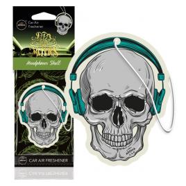 Odorizant Auto AROMA DIA DE LOS MUERTOS Headphones Skull