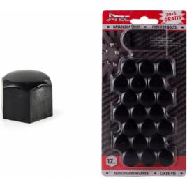 Set capace prezoane 17 mm culoare Negru