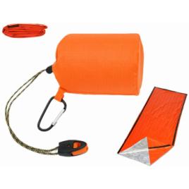 Sac de dormit termic model MINI pentru turism alpinism salvare dimensiune 213 x 91 cm