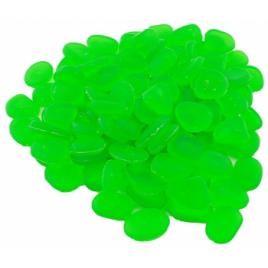 Set 100 pietre decorative fluorescente culoare Verde AVX-AG653B